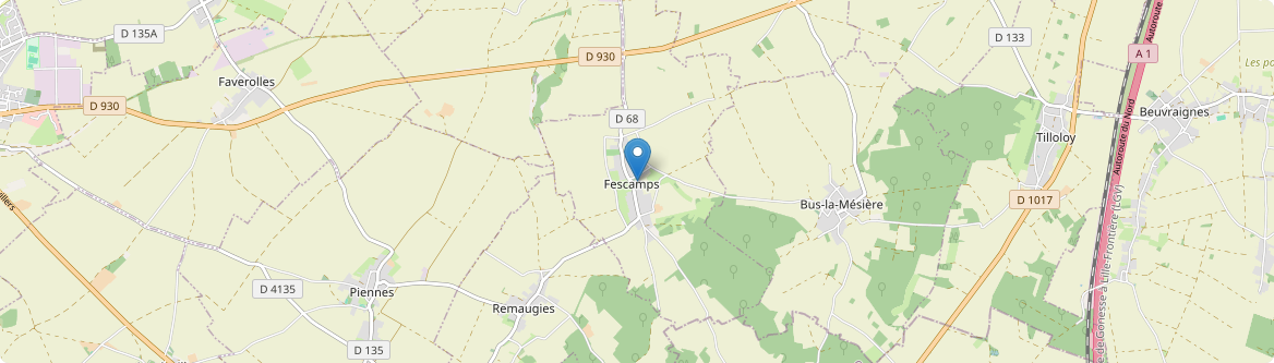 Fescamps - Carte