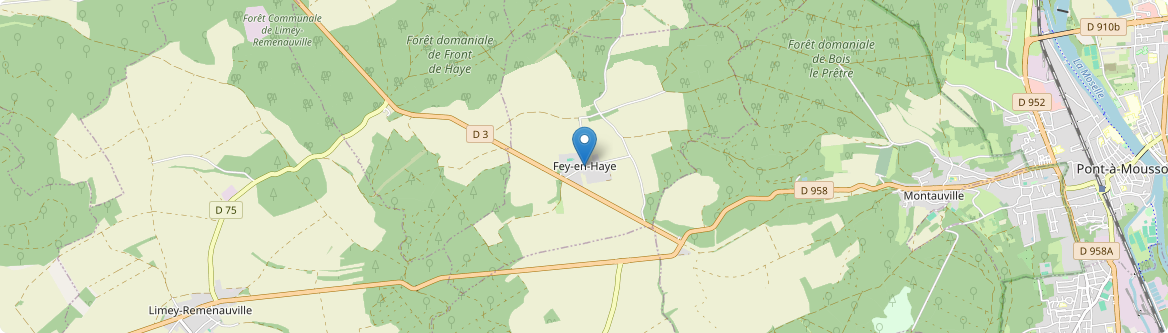 Fey-en-Haye - Carte