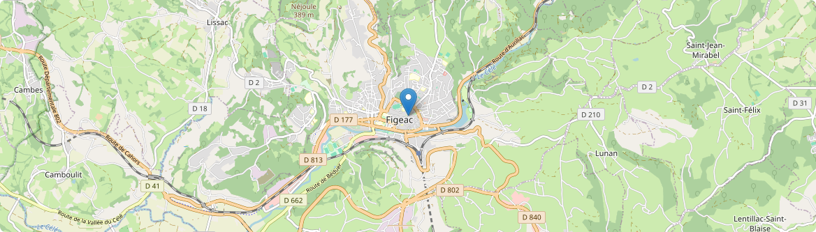 Figeac - Carte