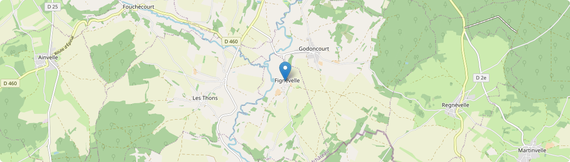 Fignévelle - Carte