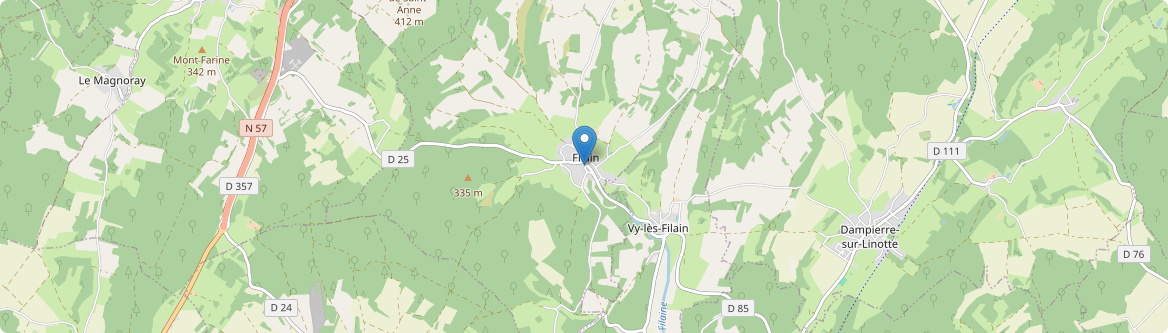 Filain - Carte