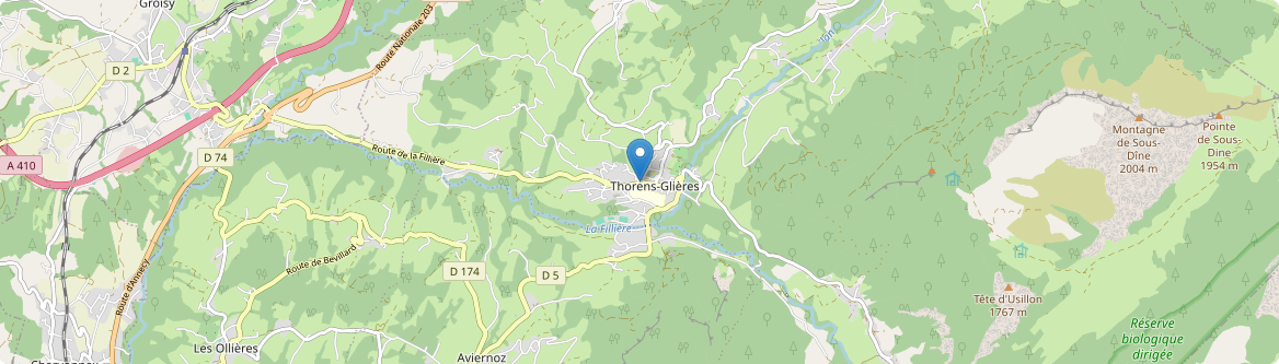 Fillière - Carte