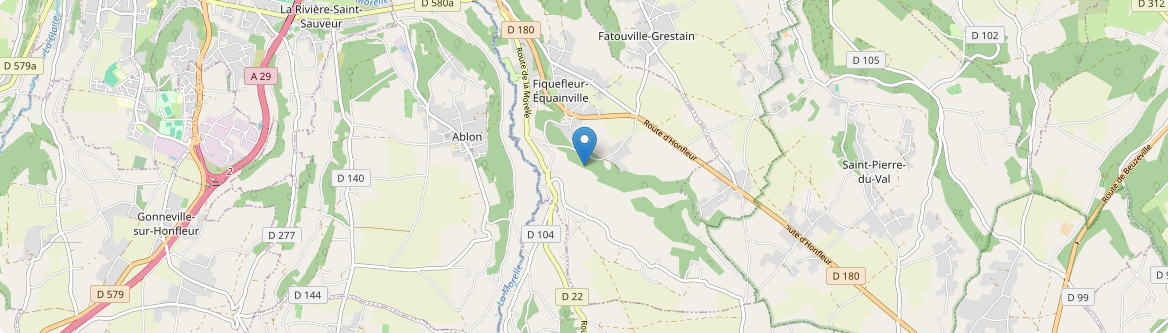Fiquefleur-Équainville - Carte