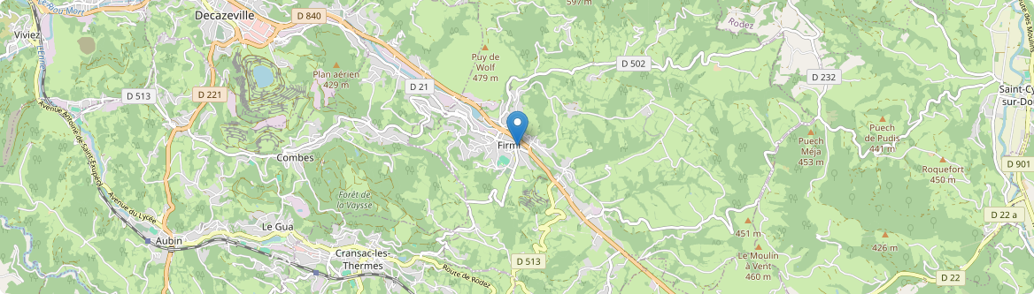 Firmi - Carte