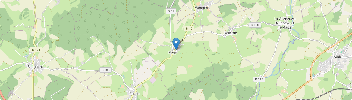 Flagy - Carte