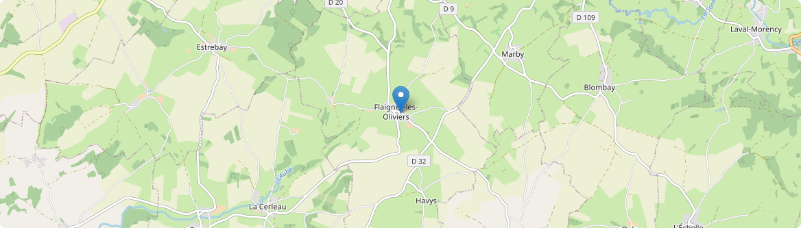 Flaignes-Havys - Carte