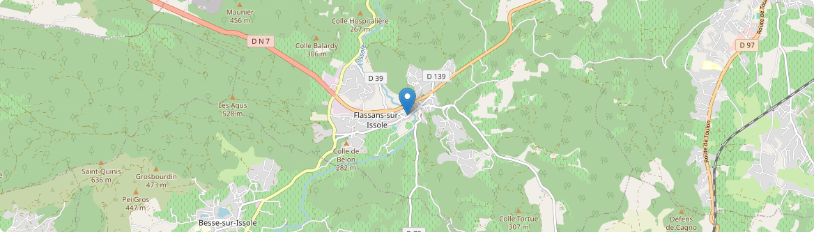 Flassans-sur-Issole - Carte