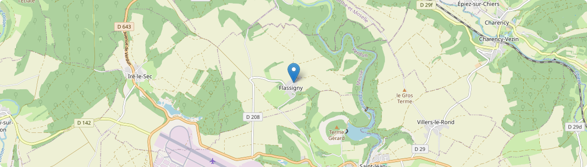 Flassigny - Carte