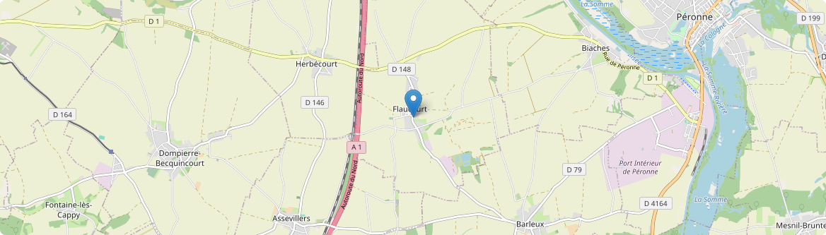 Flaucourt - Carte