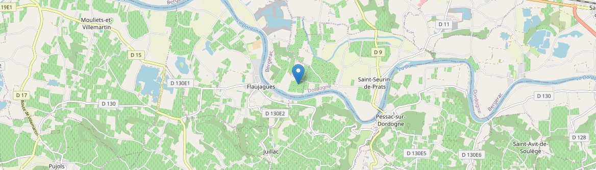 Flaujagues - Carte