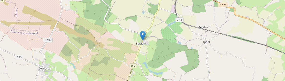 Flavigny - Carte