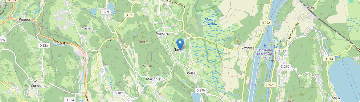 Flaxieu - Carte
