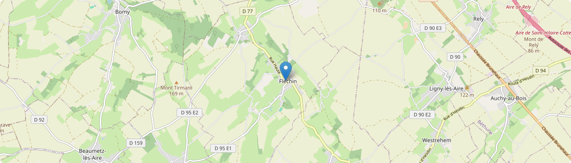 Fléchin - Carte
