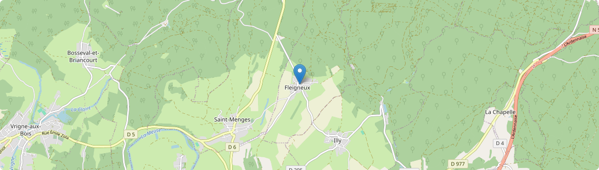 Fleigneux - Carte