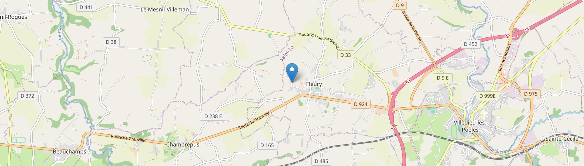 Fleury - Carte