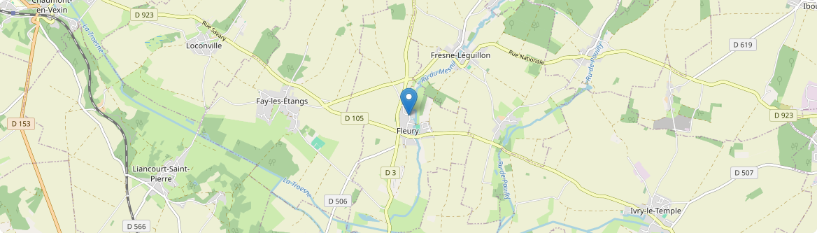 Fleury - Carte