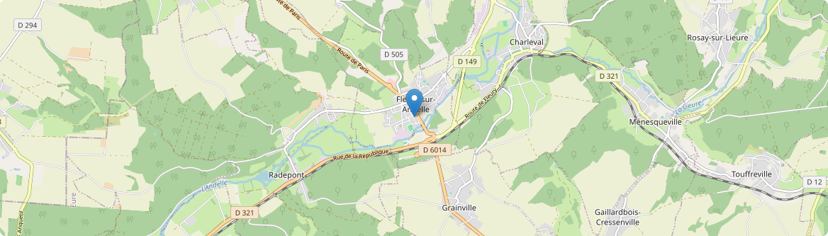 Fleury-sur-Andelle - Carte