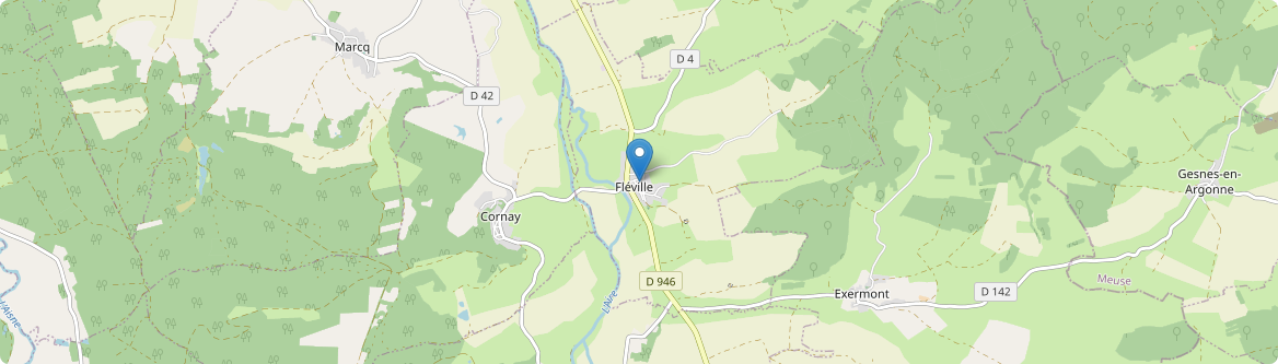 Fléville - Carte