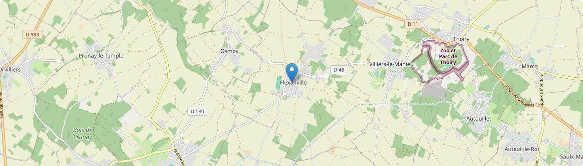 Flexanville - Carte