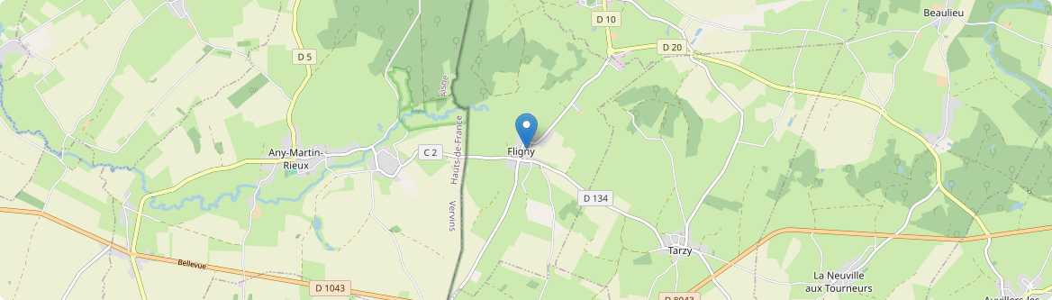 Fligny - Carte