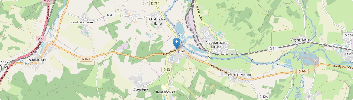 Flize - Carte