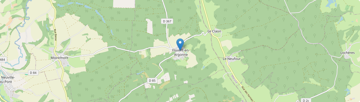 Florent-en-Argonne - Carte