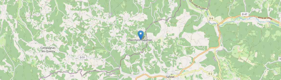 Florimont-Gaumier - Carte