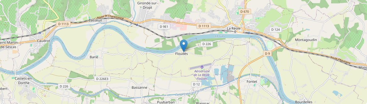 Floudès - Carte