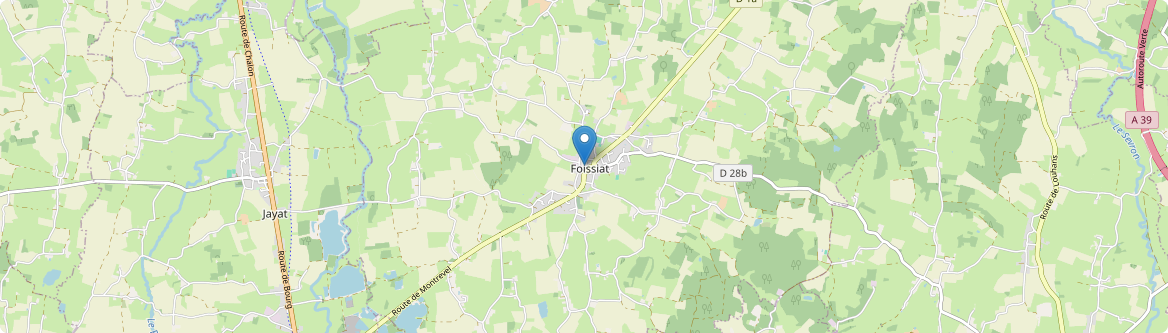 Foissiat - Carte