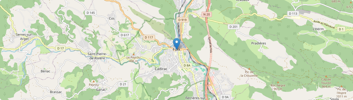 Foix - Carte