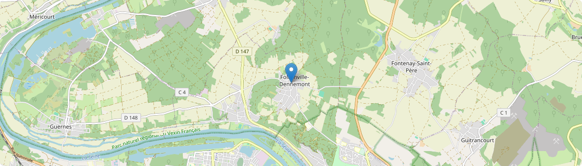 Follainville-Dennemont - Carte