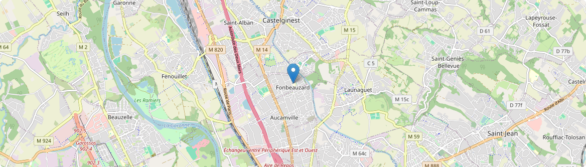 Fonbeauzard - Carte