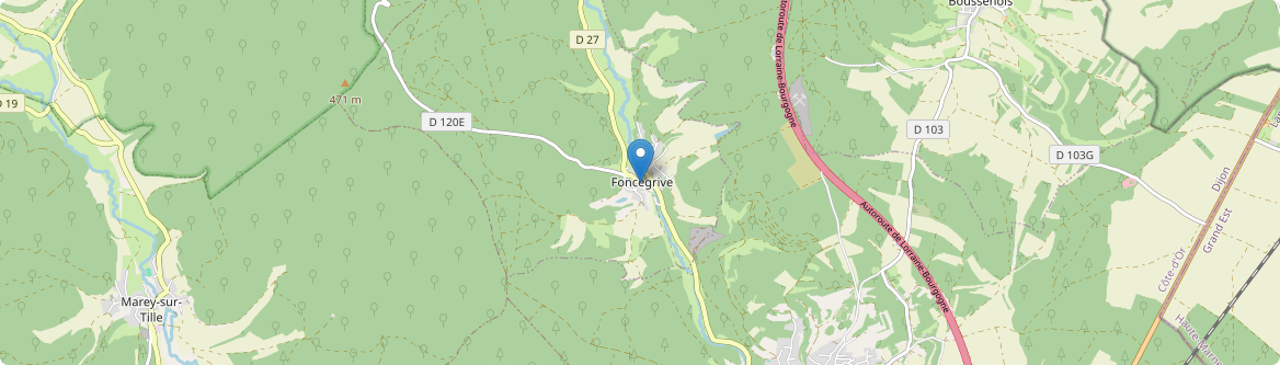 Foncegrive - Carte