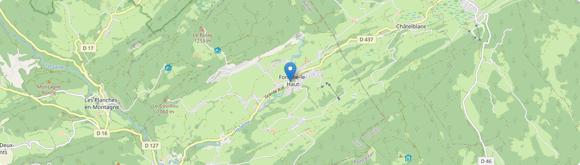Foncine-le-Haut - Carte