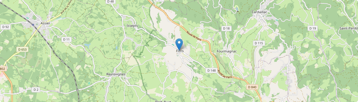 Fons - Carte