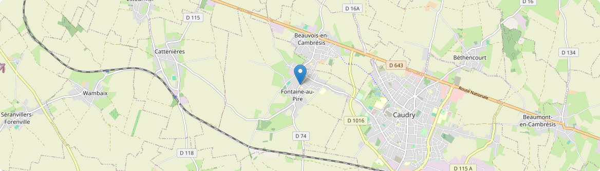 Fontaine-au-Pire - Carte