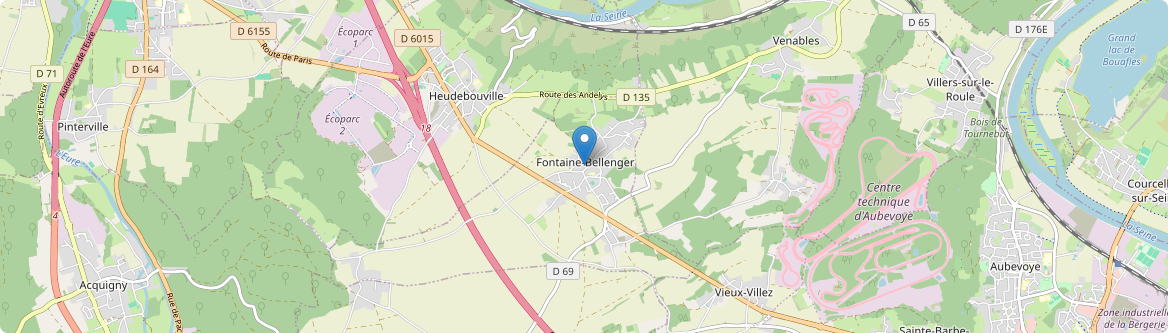 Fontaine-Bellenger - Carte