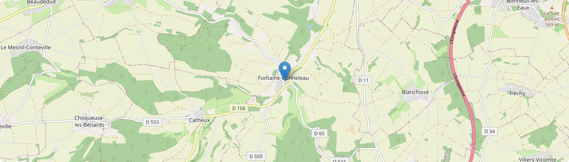 Fontaine-Bonneleau - Carte