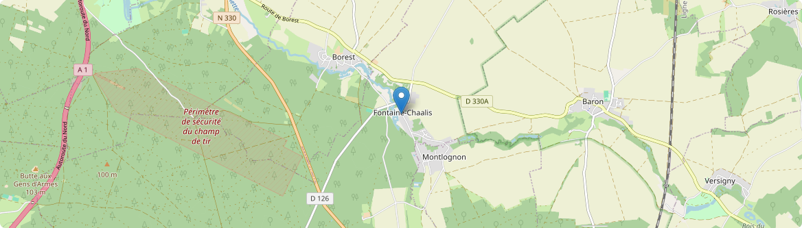 Fontaine-Chaalis - Carte