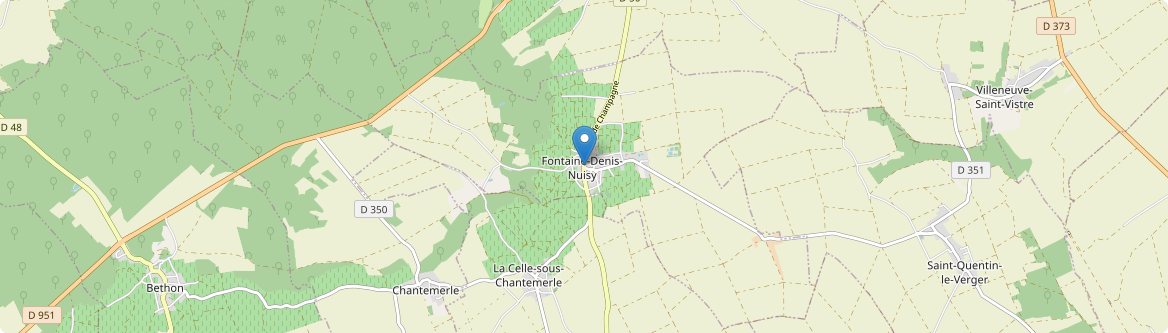 Fontaine-Denis-Nuisy - Carte