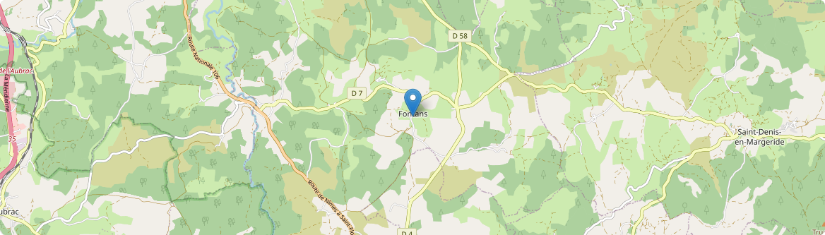 Fontans - Carte