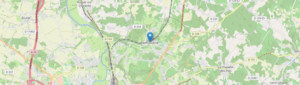 Fontcouverte - Carte