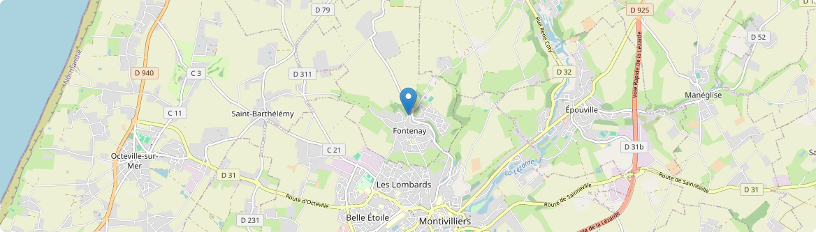 Fontenay - Carte
