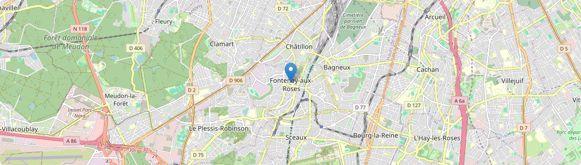Fontenay-aux-Roses - Carte