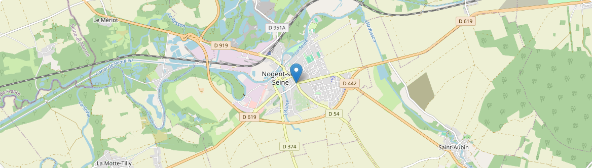 Fontenay-de-Bossery - Carte