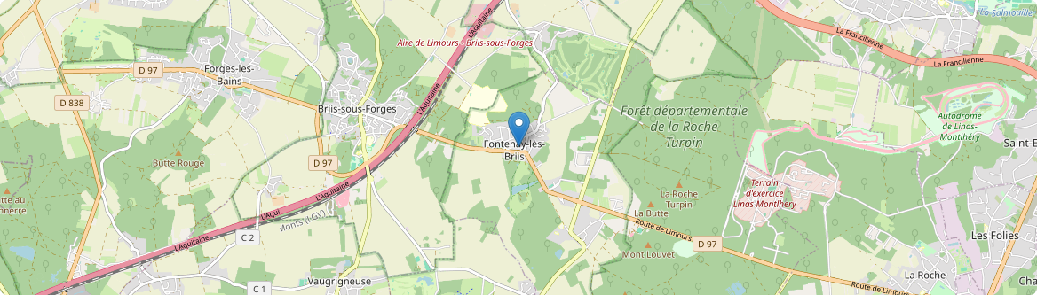Fontenay-lès-Briis - Carte