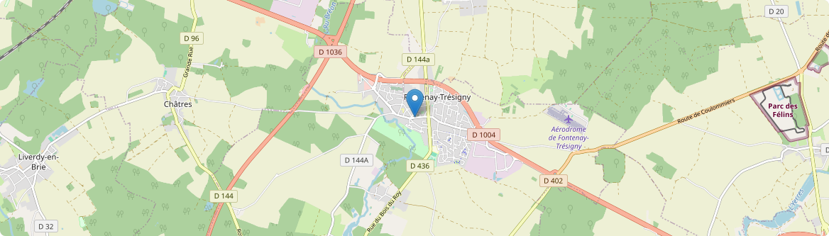 Fontenay-Trésigny - Carte