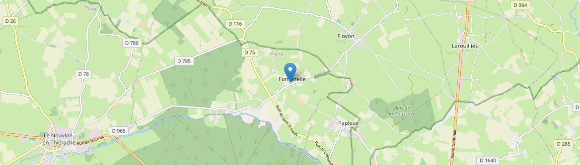 Fontenelle - Carte