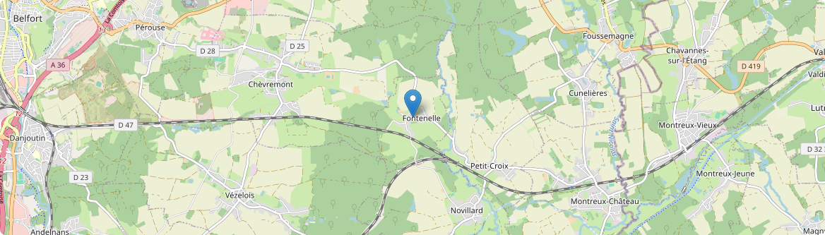 Fontenelle - Carte