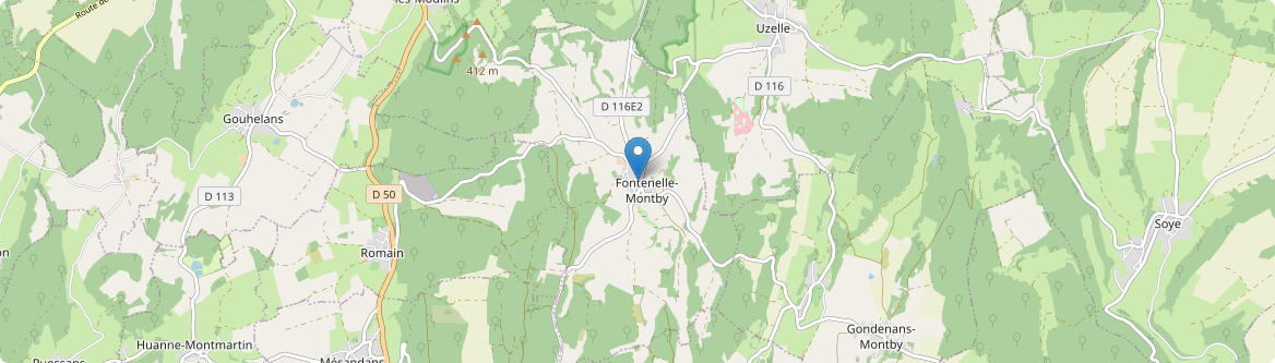 Fontenelle-Montby - Carte